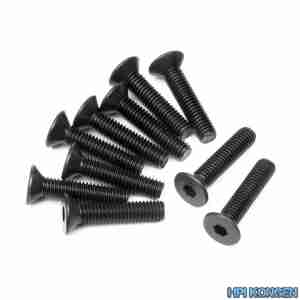 HPI 100556 Flat Head Screw M3X14mm (Hex Socket/10Pcs)