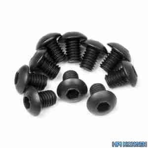 HPI 100558 Button Head Screw M3X4mm (Hex Socket/10Pcs)