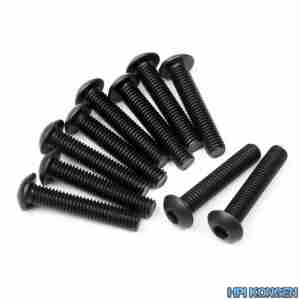 HPI 100560 Button Head Screw M3X16mm (Hex Socket/10Pcs)