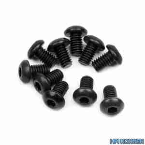 HPI 100864 Button Head Screw M2.5X4mm (Hex Socket/10Pcs)