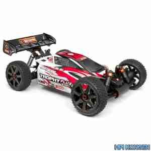 HPI 101716 Clear Trophy Buggy Flux Bodyshell W Masks And Deca
