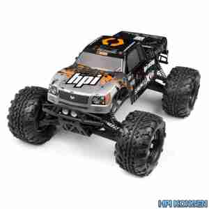 HPI 109883 Nitro Gt-3 Truck Painted Body (Silver/Black)