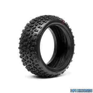 HPI 67744 Proto Tire (Red/ 1/8 Buggy)