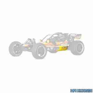 HPI 7562 Baja 5B-1 Buggy Clear Side Body (Left/Right)