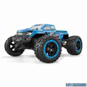 BlackZon Slyder MT Turbo 1/16 4WD 2S Brushless Monster Truck - Blå