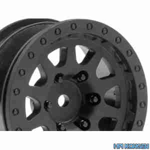 HPI 116840 Cr-10 Wheel 1.9 (Black-2Pcs)