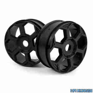 HPI 160279 Hexcode Wheel Black (2pcs)