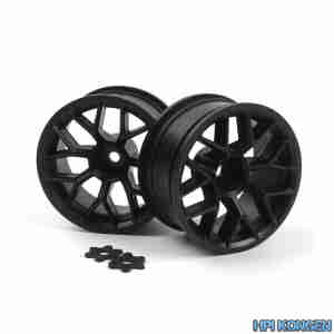 HPI 160400 RTR Wheel 26mm Black (6mm Offset/2 Pcs)