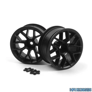 HPI 160400 RTR Wheel 26mm Black (6mm Offset/2 Pcs)