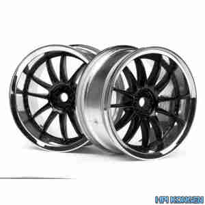 HPI 3286 Work Xsa 02C Wheel 26mm Chrome/Black
