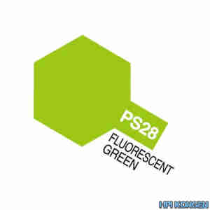 Tamiya Color Lexan PS-28 Flourecent Green