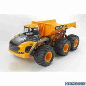 Tamiya 58676 Volvo A60G Hauler 6x6 G6-01 Fjernstyret bil
