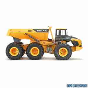 Tamiya 58676 Volvo A60G Hauler 6x6 G6-01 Fjernstyret bil