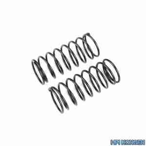 Corally C-00140-141 Shock Spring Black Hard Front