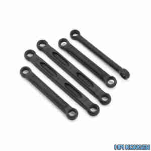 Blackzon 540009 Front Upper Lings + Steering Links + Servo Link