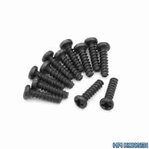 Blackzon 540047 Pan head Self Tapping Screws PBHO2*8mm