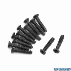 Blackzon 540056 Countersunk Self Tapping Screws KBHO2.3*12mm